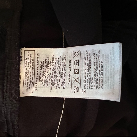 Adidas Wide Leg Cropped 7/8 Track Pants - Picture 8 of 8